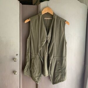 Max Jeans Olive Green Vest